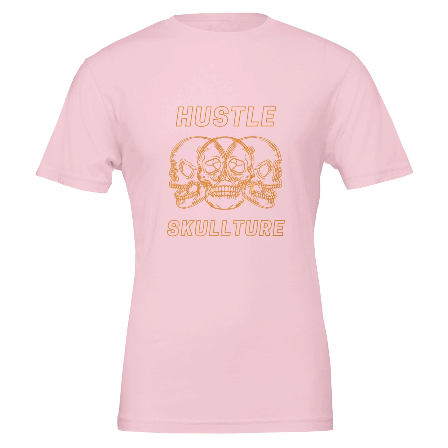 Hustle Skullture Premium Unisex Crewneck T-shirt - FLDrip