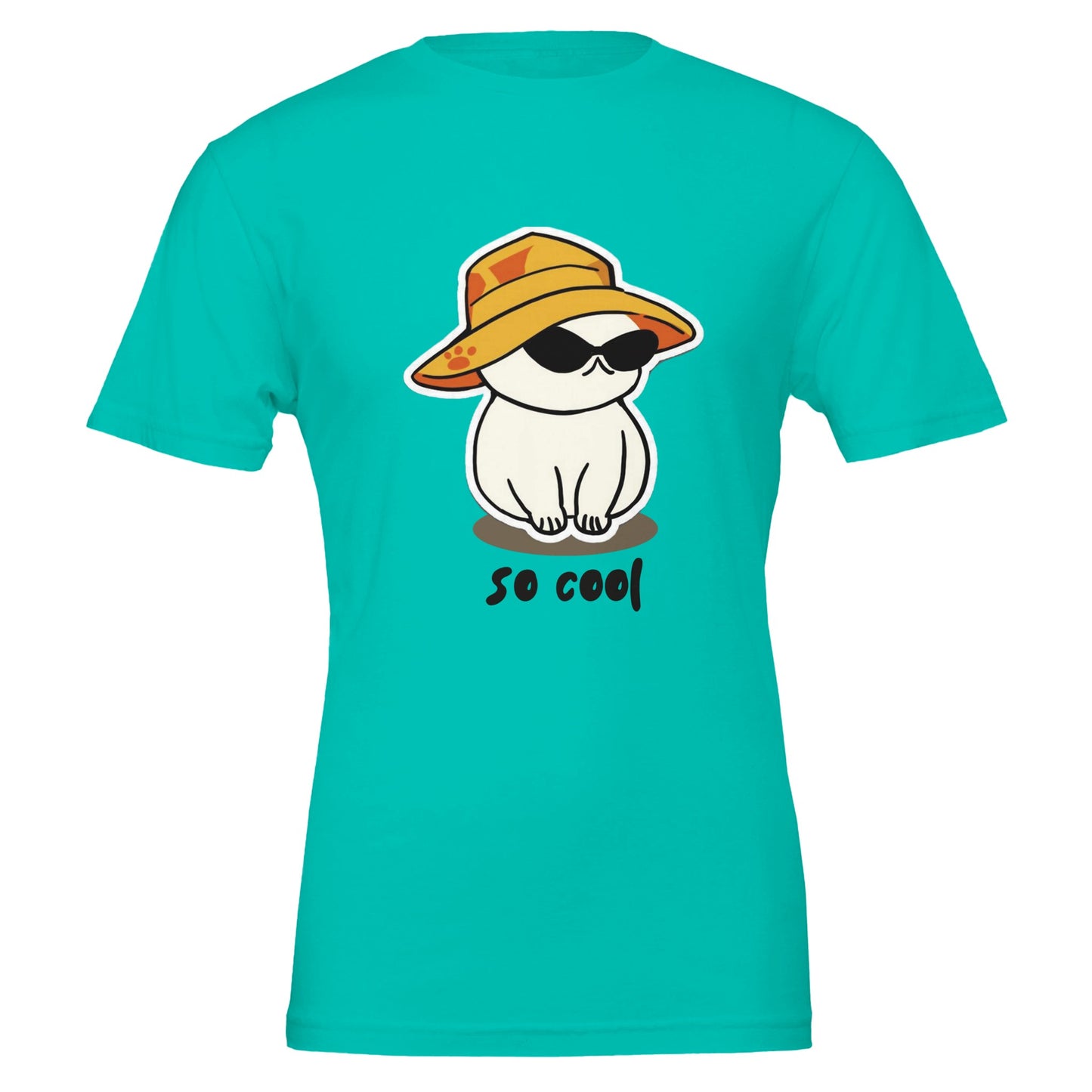 Cool Cat Premium Unisex Crewneck T-shirt - FLDrip