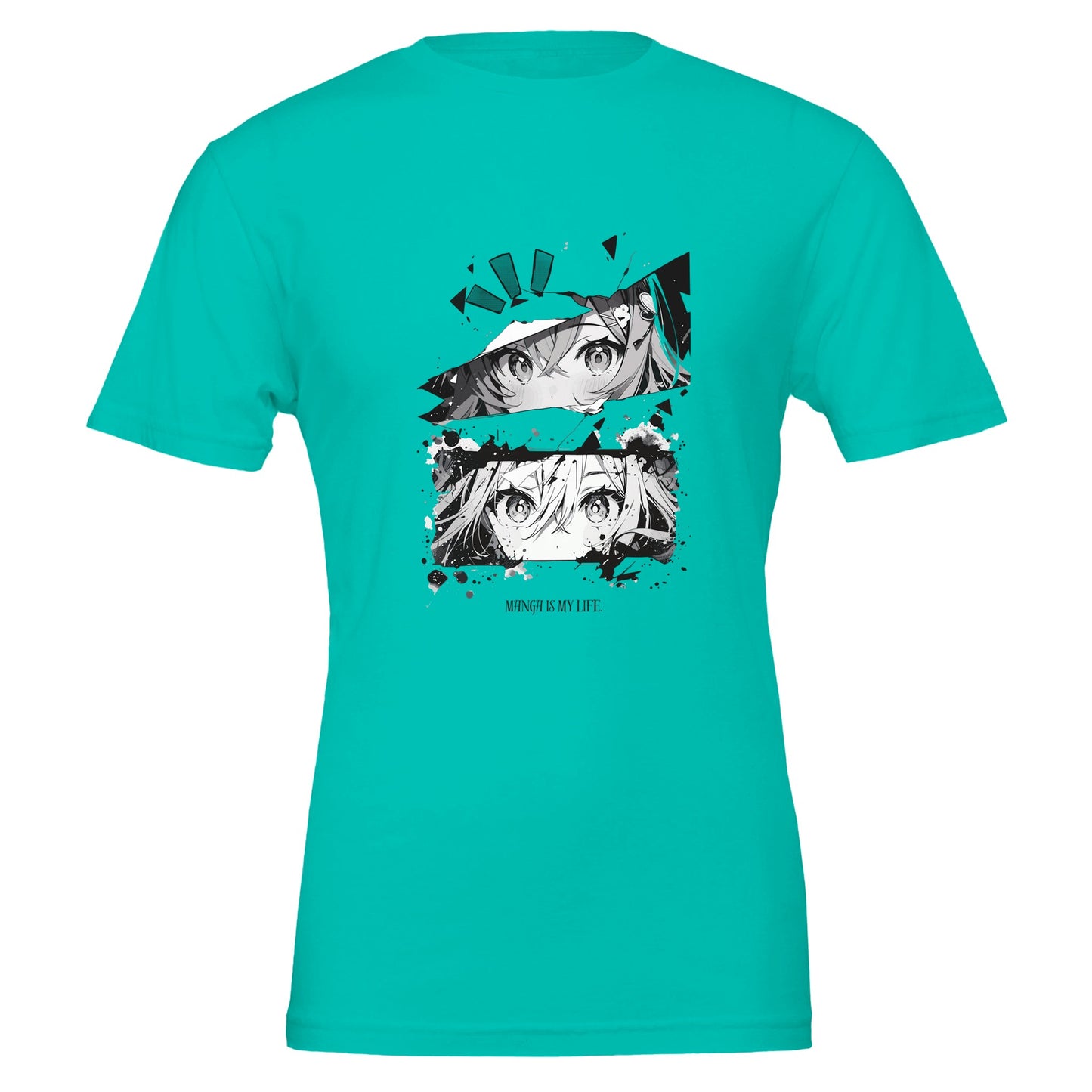 Manga is Life Premium Unisex Crewneck T-shirt - FLDrip