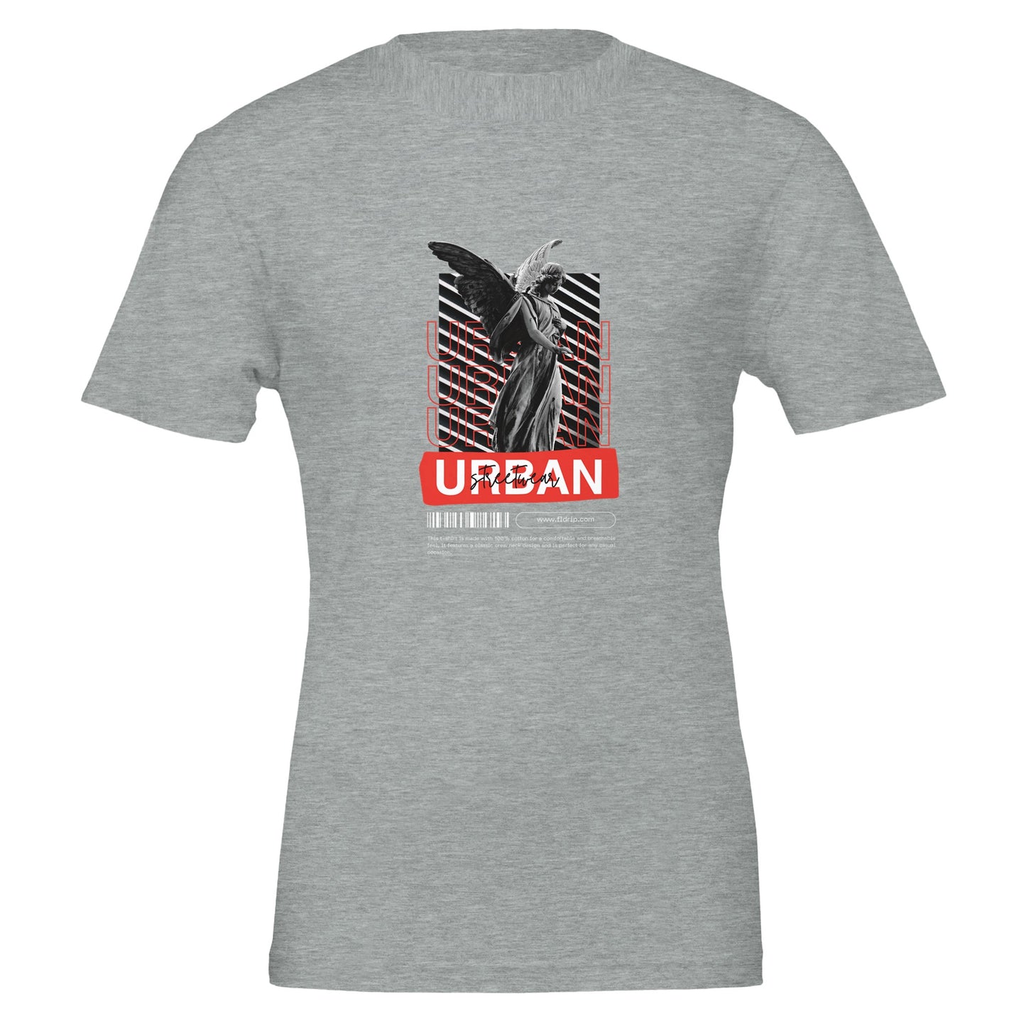 Urban Streets Premium Unisex Crewneck T-shirt - FLDrip