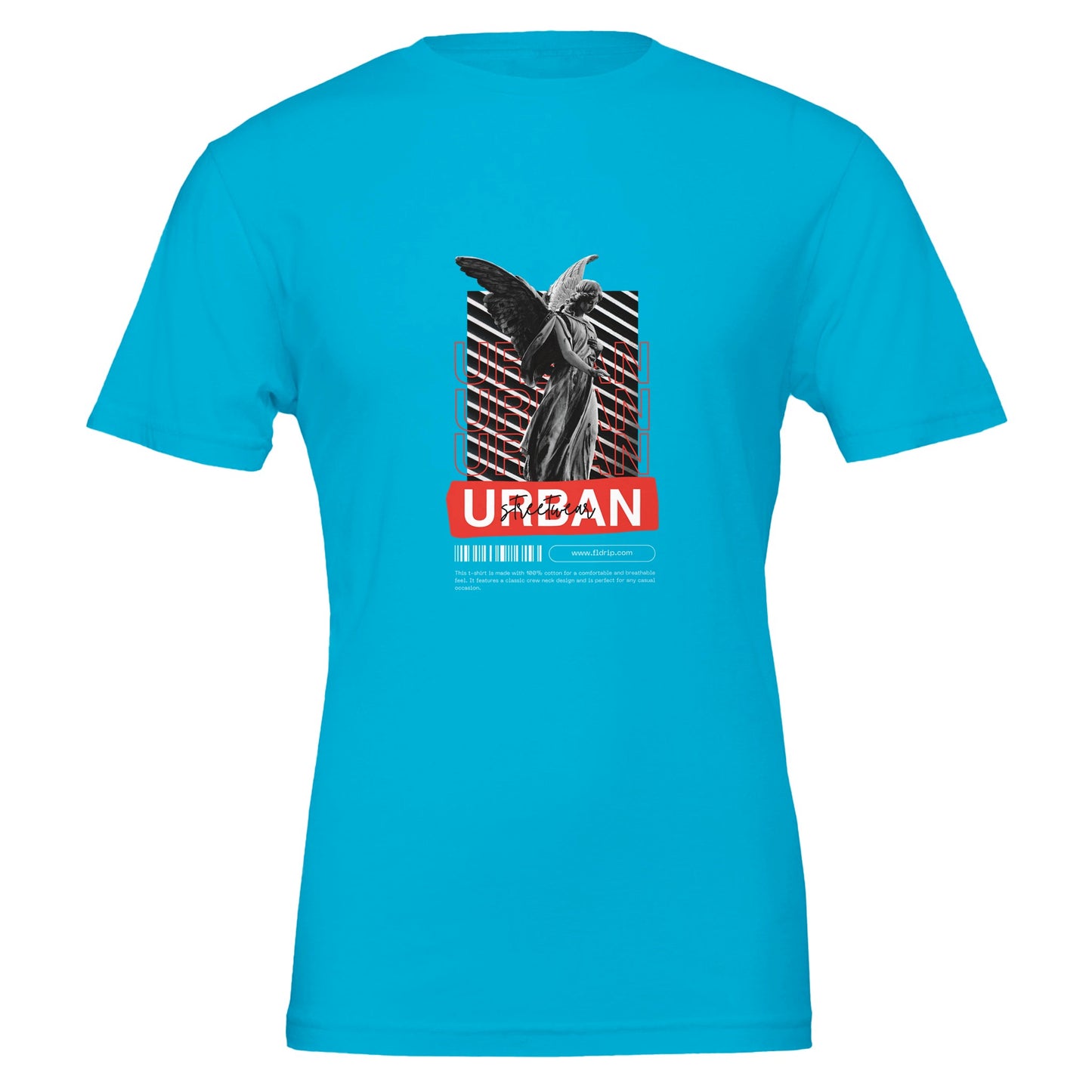 Urban Streets Premium Unisex Crewneck T-shirt - FLDrip