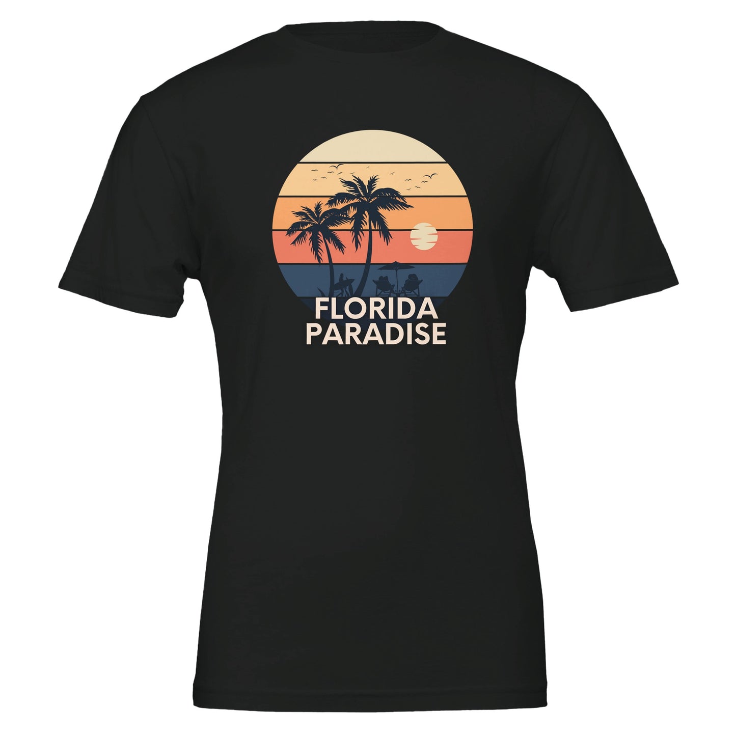 Florida Paradise Premium Unisex Crewneck T-shirt - FLDrip