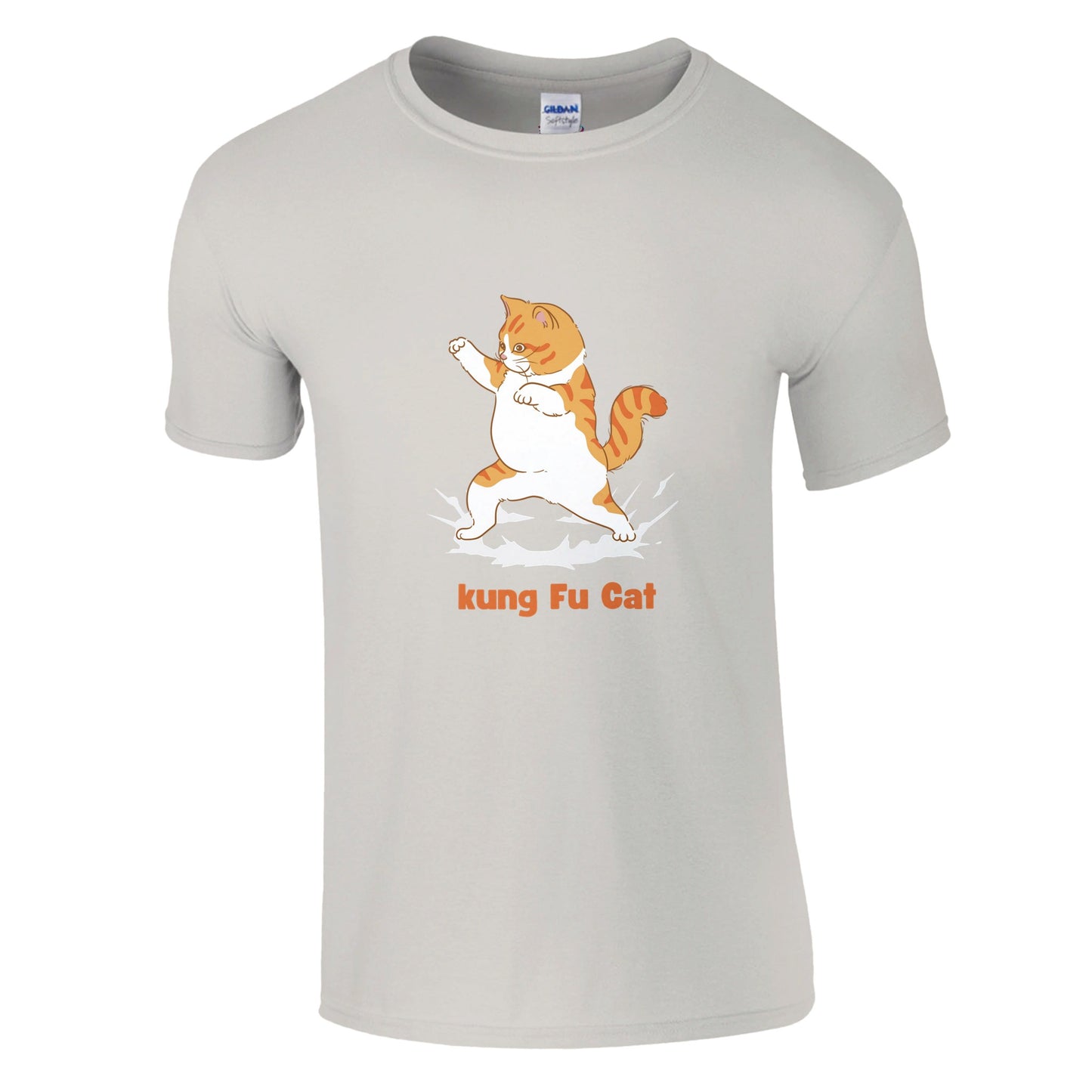 Kung Fu Cat Classic Unisex Crewneck T-shirt - FLDrip