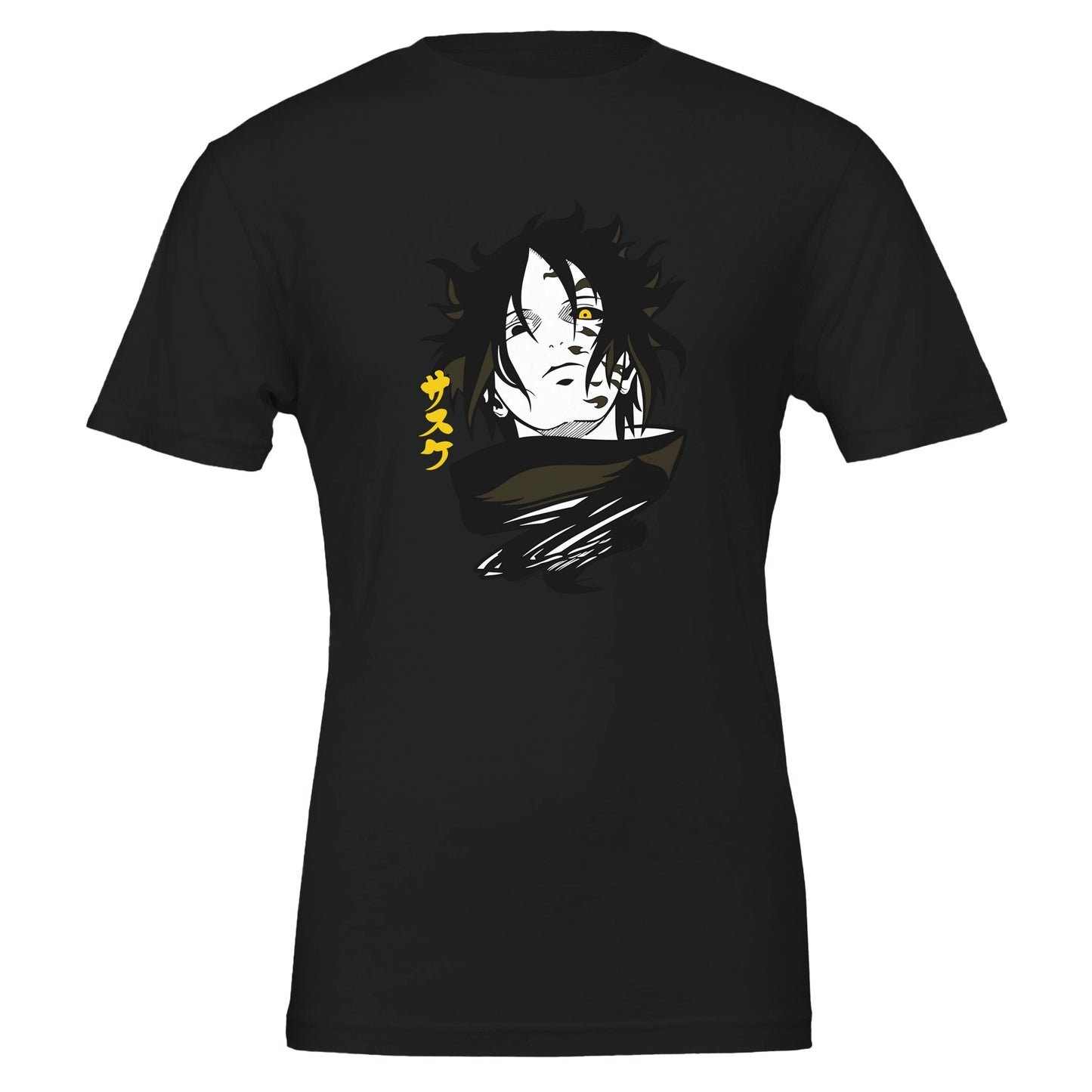 Sasuke Naruto Premium Unisex Crewneck T-shirt - FLDrip