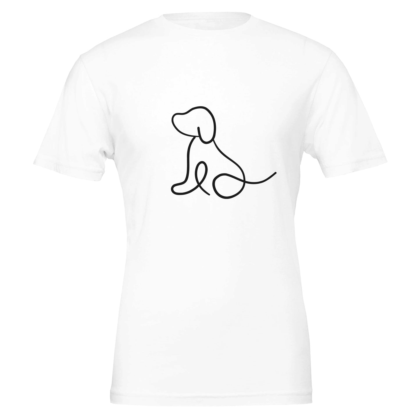 Dog Lover V1 Premium Unisex Crewneck T-shirt | Bella + Canvas 3001 - FLDrip