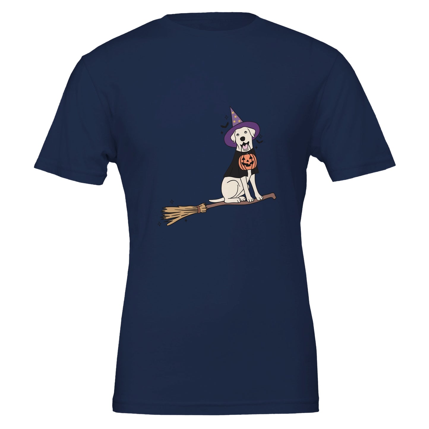 Doggy Halloween Spirit Premium Unisex Crewneck T-shirt - FLDrip