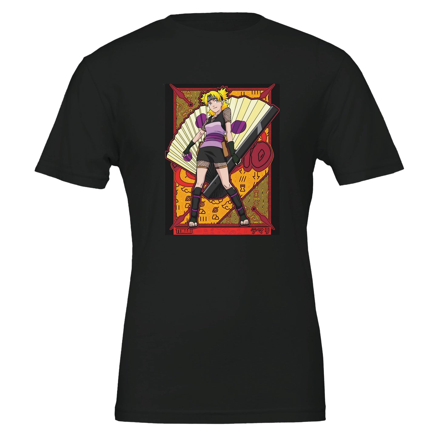 Temari Naruto Premium Unisex Crewneck T-shirt - FLDrip