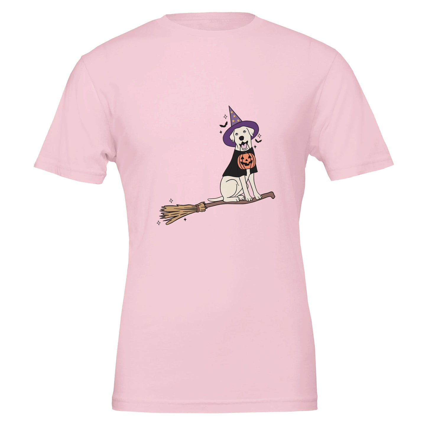 Doggy Halloween Spirit Premium Unisex Crewneck T-shirt - FLDrip