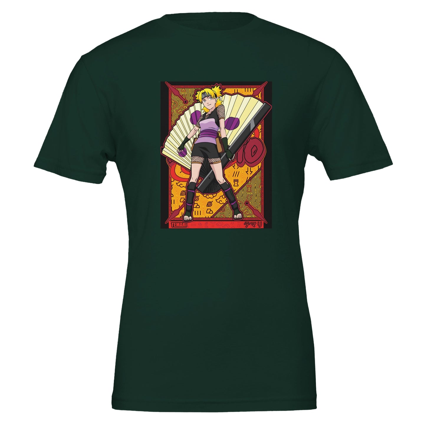 Temari Naruto Premium Unisex Crewneck T-shirt - FLDrip