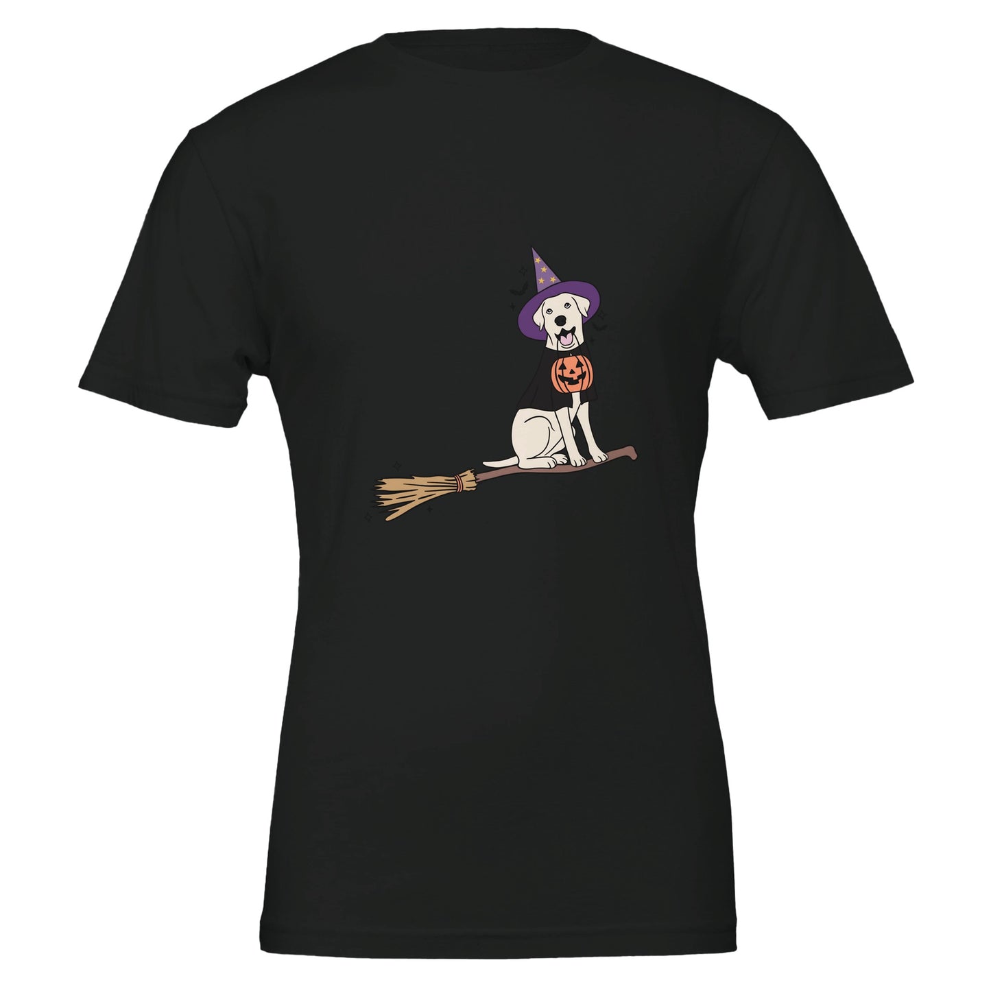 Doggy Halloween Spirit Premium Unisex Crewneck T-shirt - FLDrip