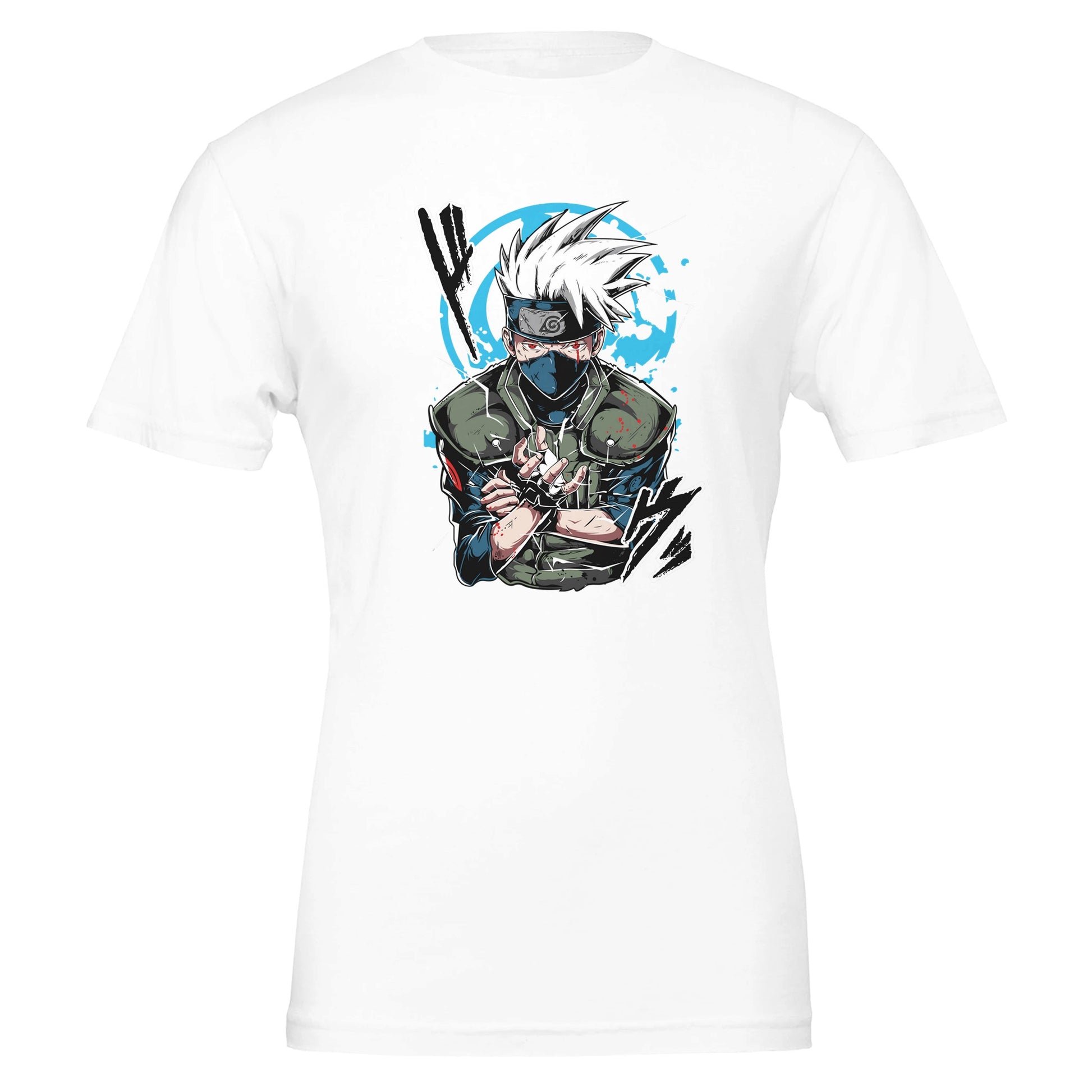 Kakashi Naruto Premium Unisex Crewneck T-shirt - FLDrip