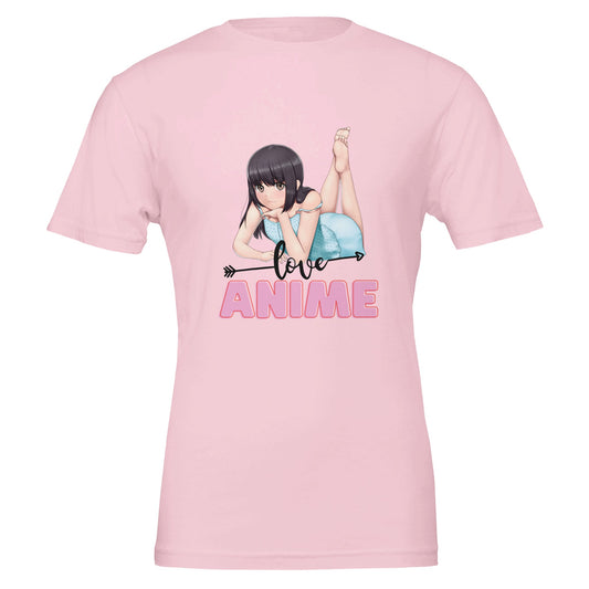 Anime Love Premium Unisex Crewneck T-shirt - FLDrip