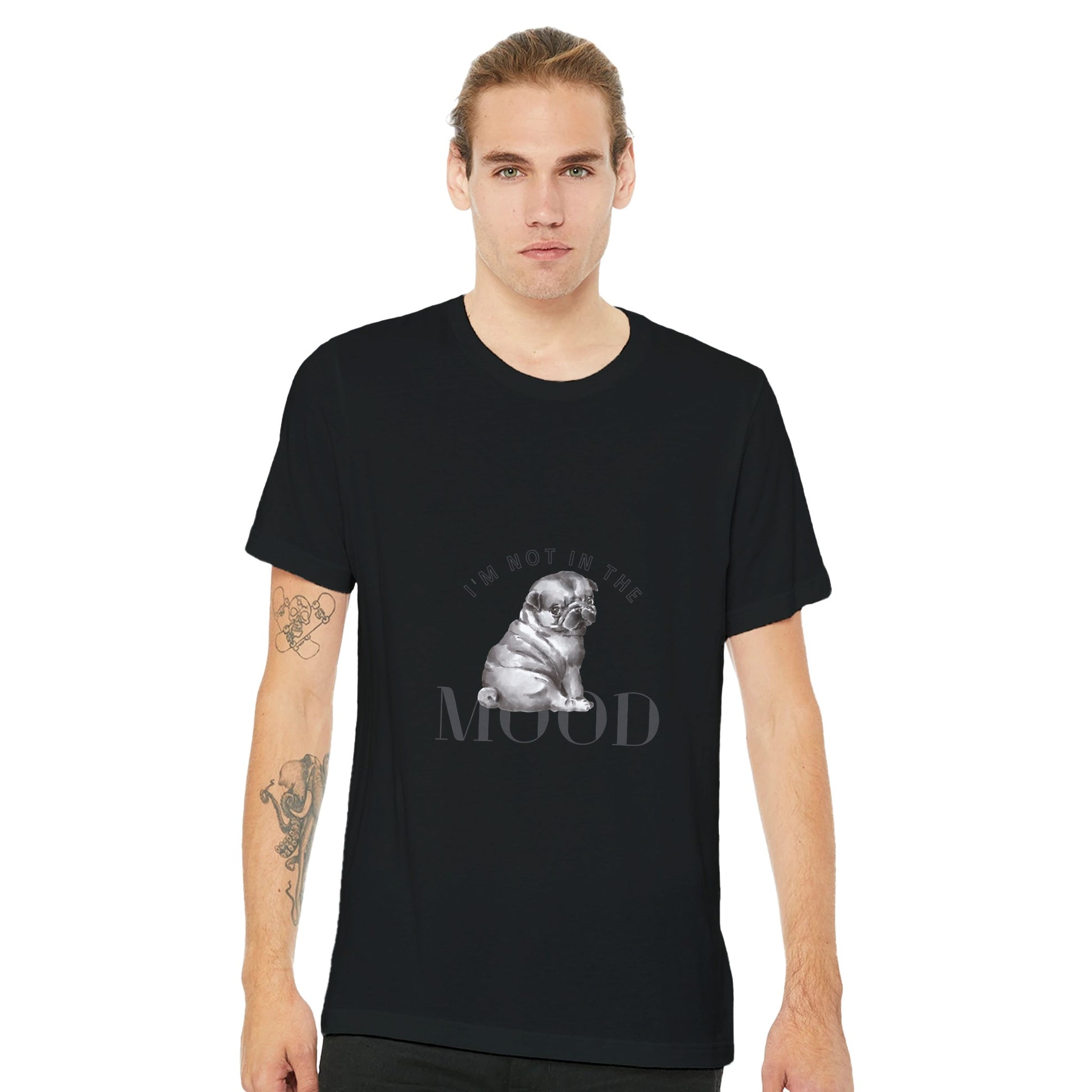 Doggy Mood Premium Unisex Crewneck T-shirt - FLDrip