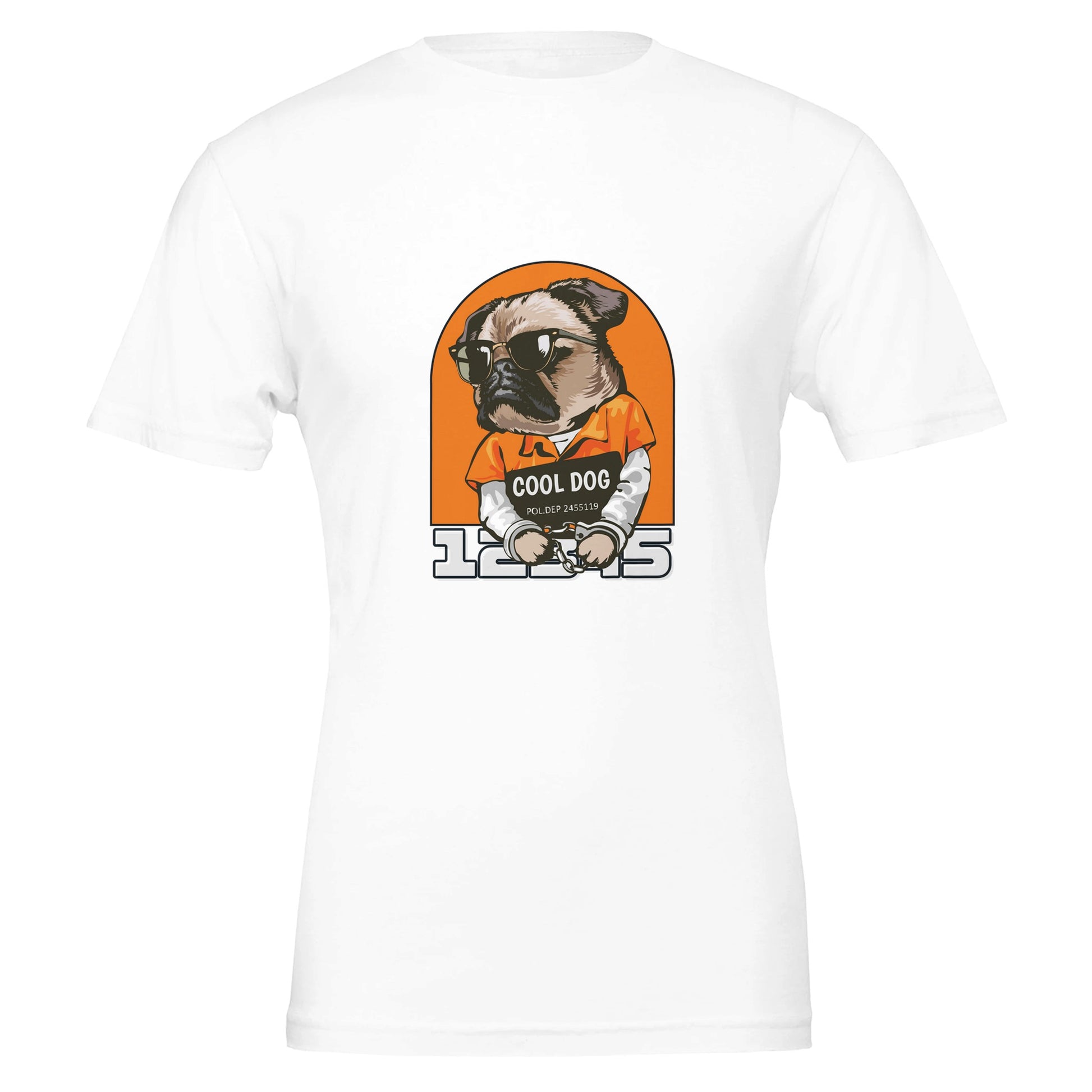 Cool Dog Premium Unisex Crewneck T-shirt - FLDrip