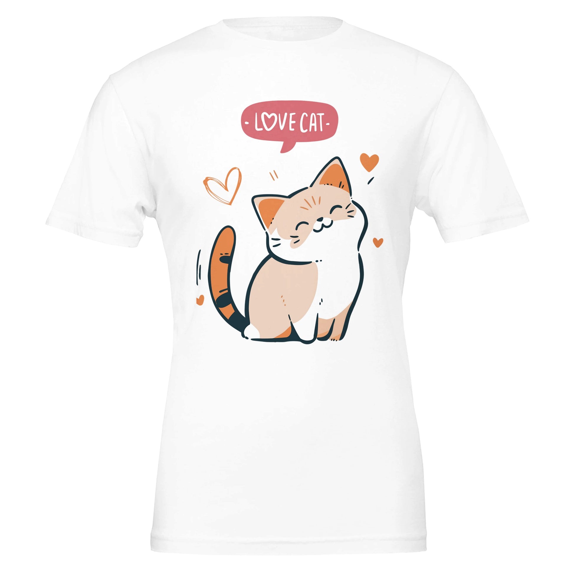 Cat Lover Premium Unisex Crewneck T-shirt - FLDrip