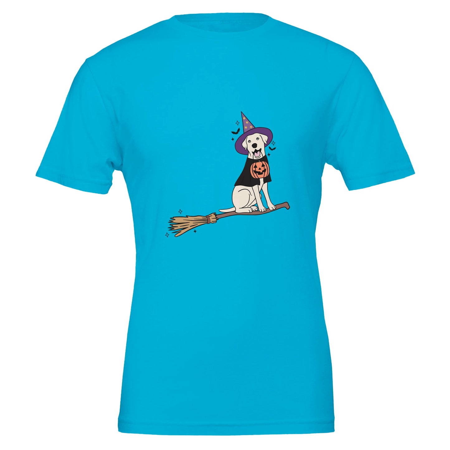 Doggy Halloween Spirit Premium Unisex Crewneck T-shirt - FLDrip