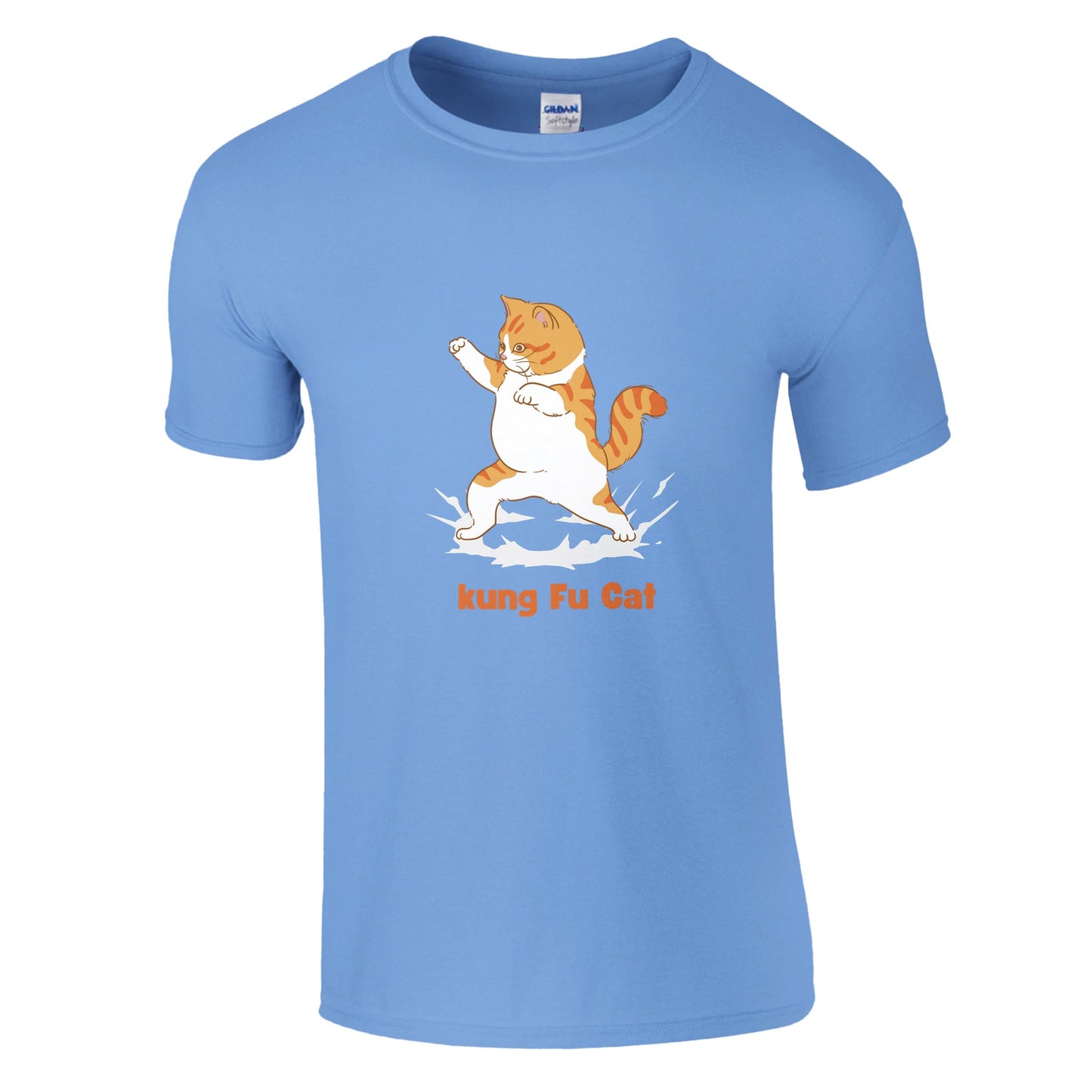 Kung Fu Cat Classic Unisex Crewneck T-shirt - FLDrip