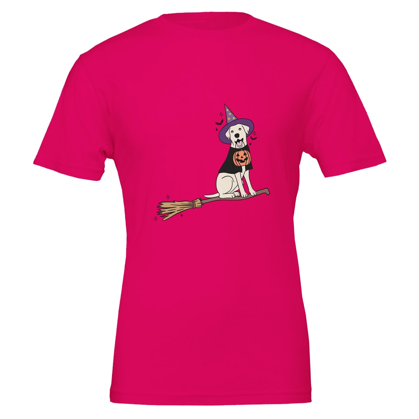 Doggy Halloween Spirit Premium Unisex Crewneck T-shirt - FLDrip