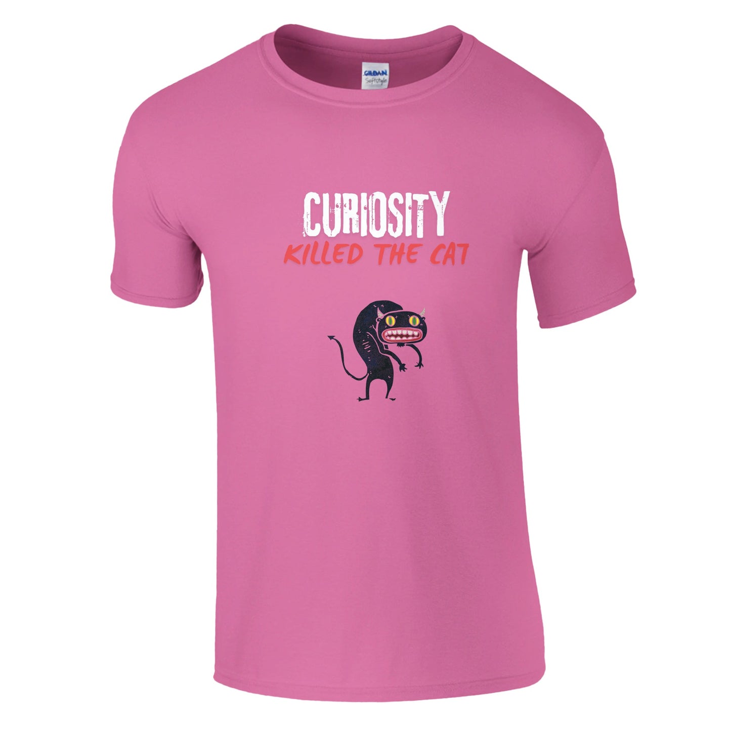 CURIOSITY KILLED THE CAT Unisex Crewneck T-shirt - FLDrip