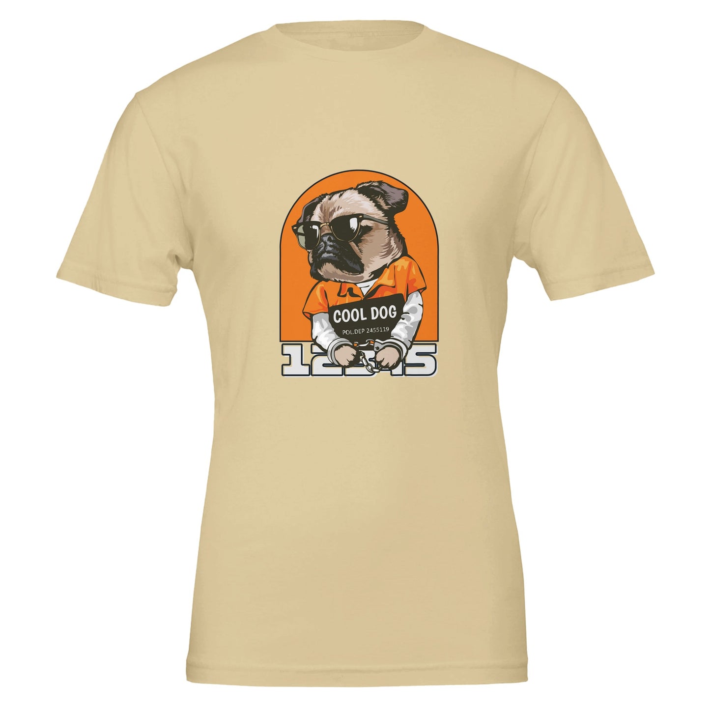 Cool Dog Premium Unisex Crewneck T-shirt - FLDrip