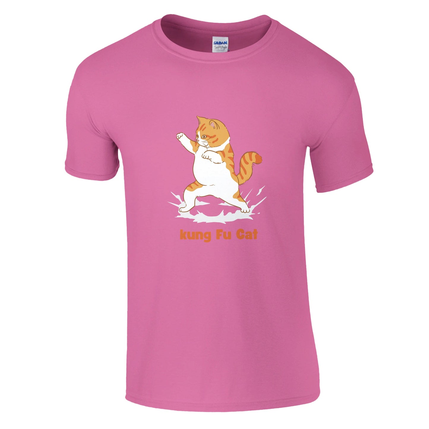 Kung Fu Cat Classic Unisex Crewneck T-shirt - FLDrip