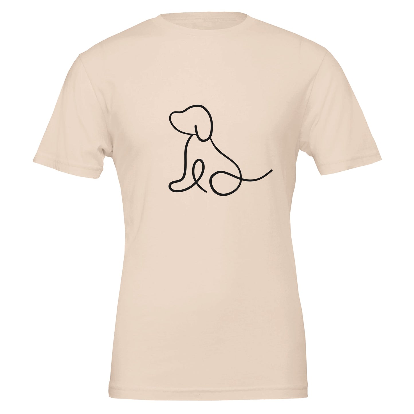 Dog Lover V1 Premium Unisex Crewneck T-shirt | Bella + Canvas 3001 - FLDrip