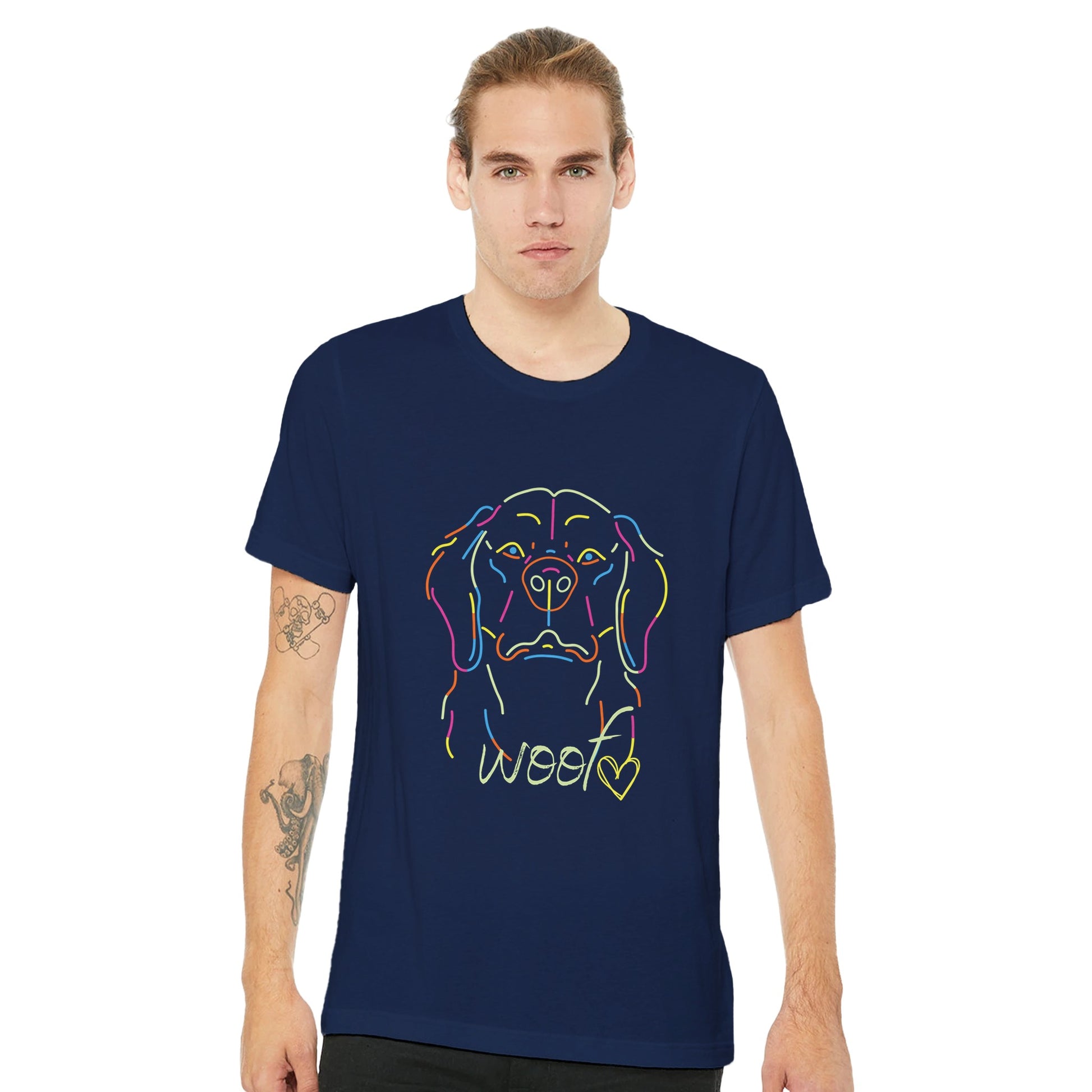 Doggy Delight Premium Unisex Crewneck T-shirt - FLDrip