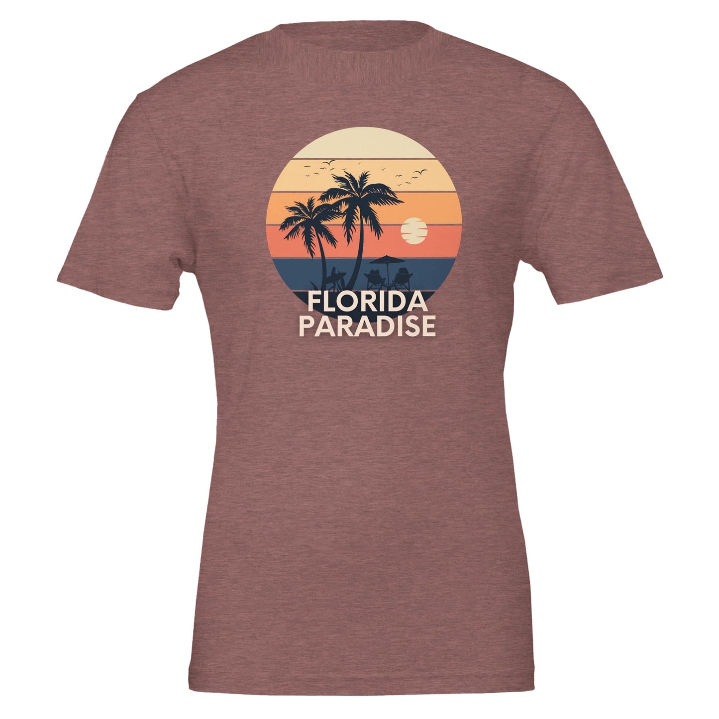 Florida Paradise Premium Unisex Crewneck T-shirt - FLDrip