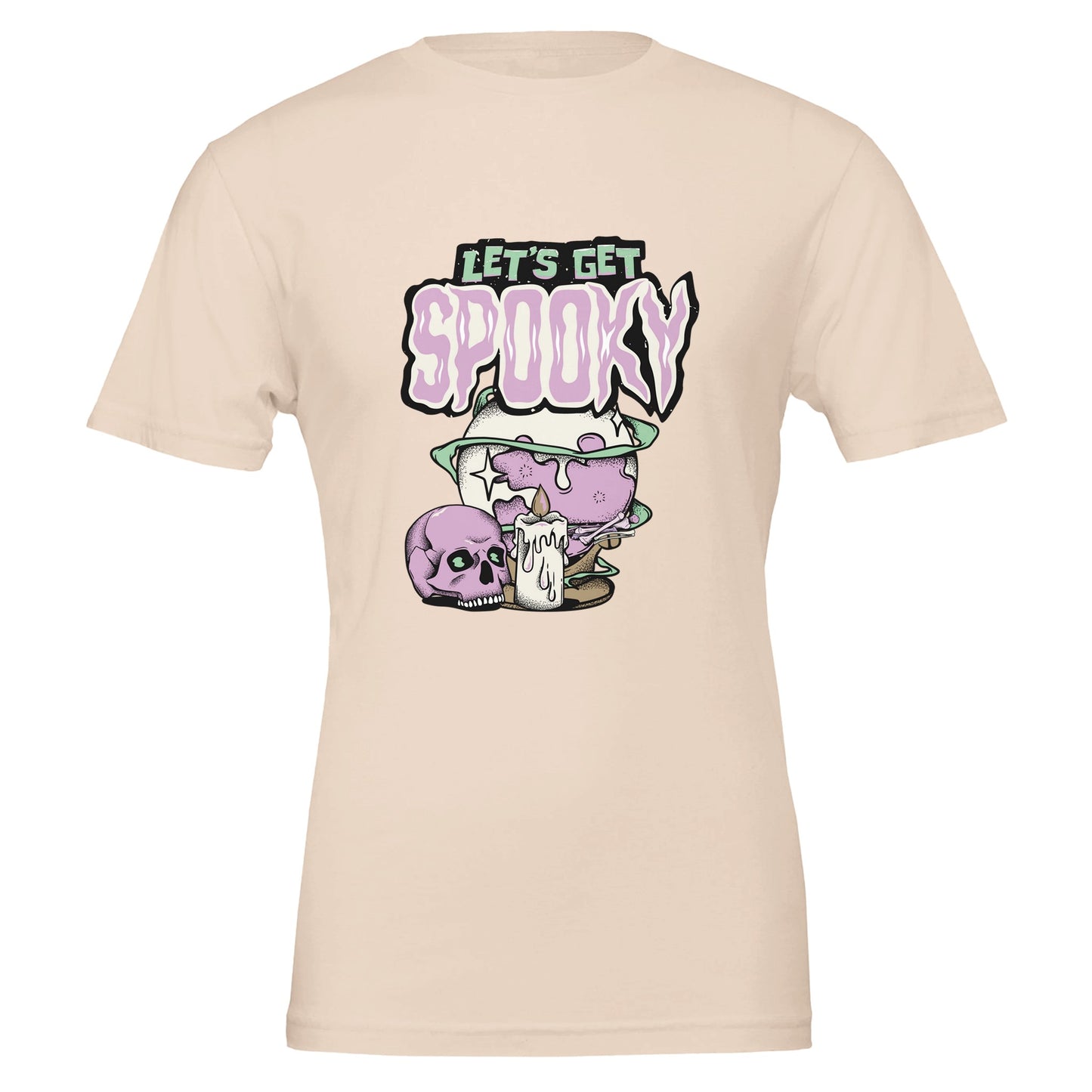 Let's get Spooky Premium Unisex Crewneck T-shirt - FLDrip