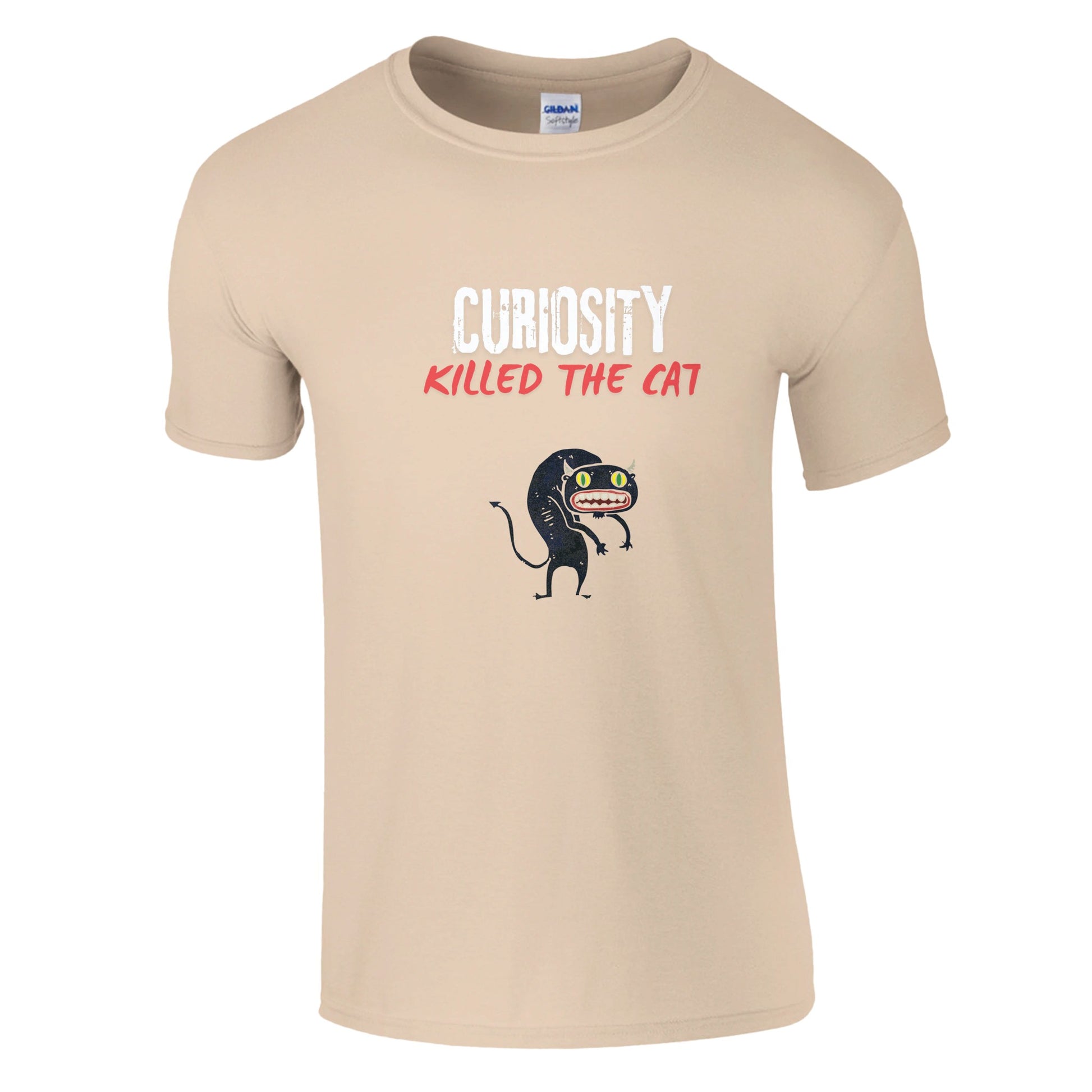 CURIOSITY KILLED THE CAT Unisex Crewneck T-shirt - FLDrip