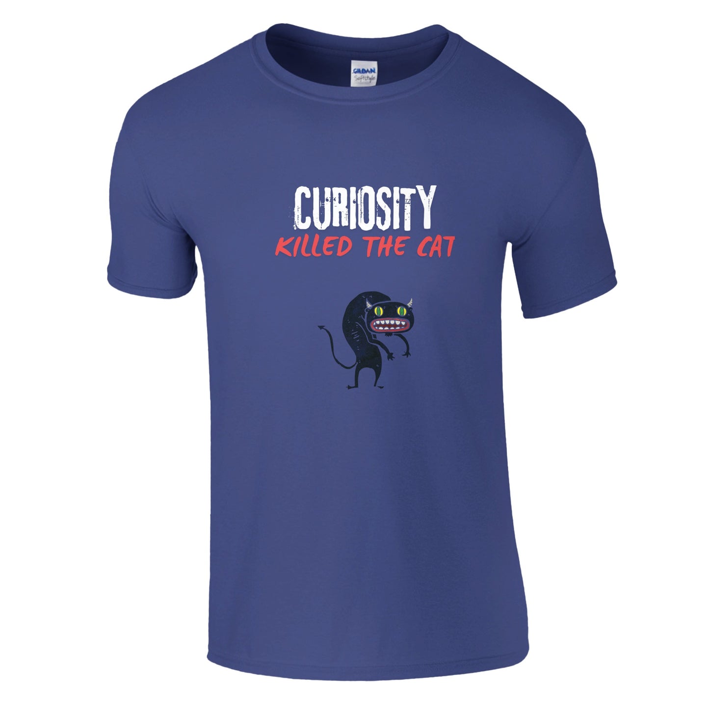 CURIOSITY KILLED THE CAT Unisex Crewneck T-shirt - FLDrip