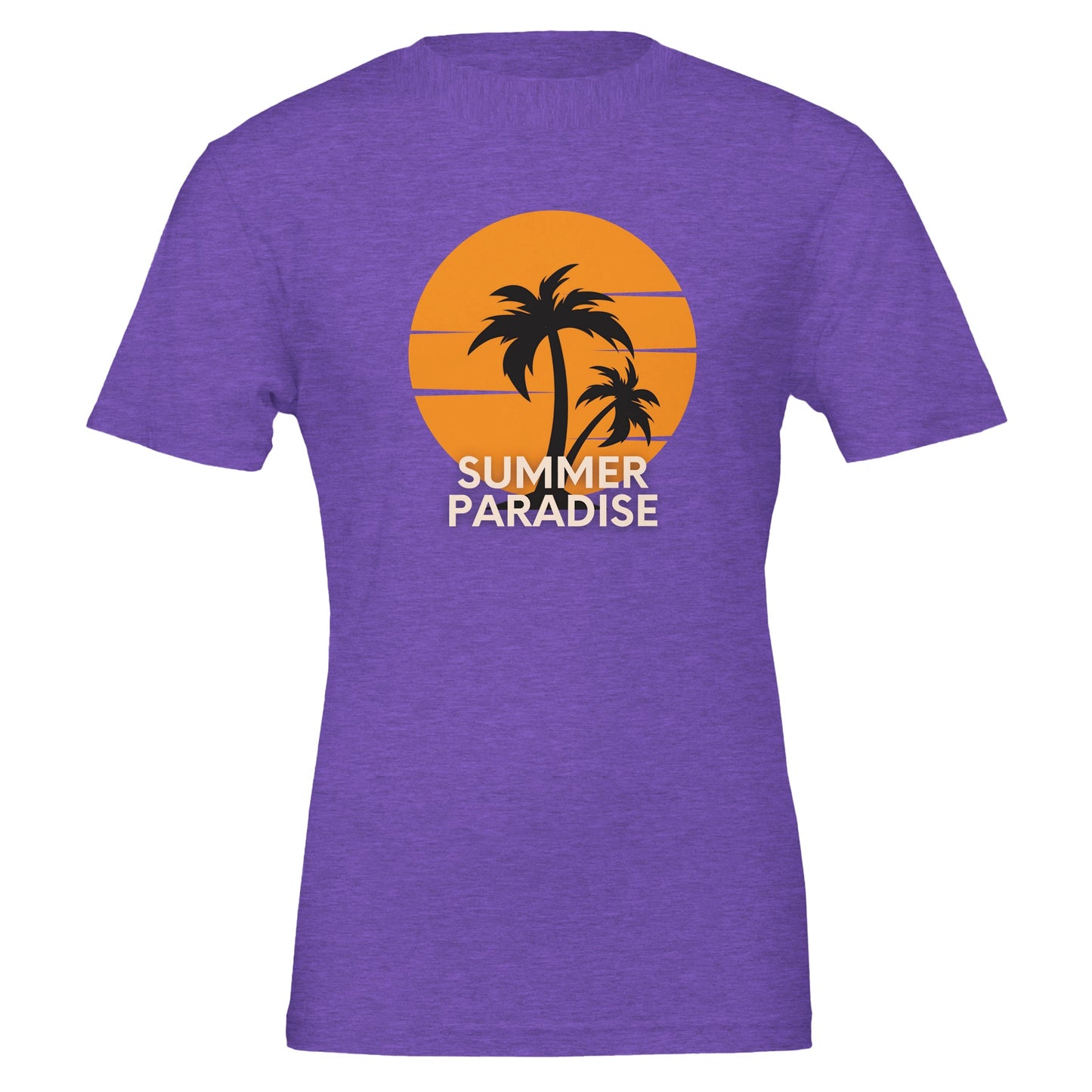 Summer Paradise Premium Unisex Crewneck T-shirt - FLDrip