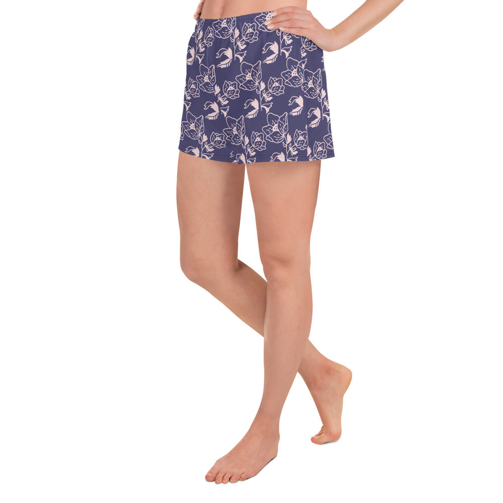 wirly All-Over Print Unisex Athletic Shorts