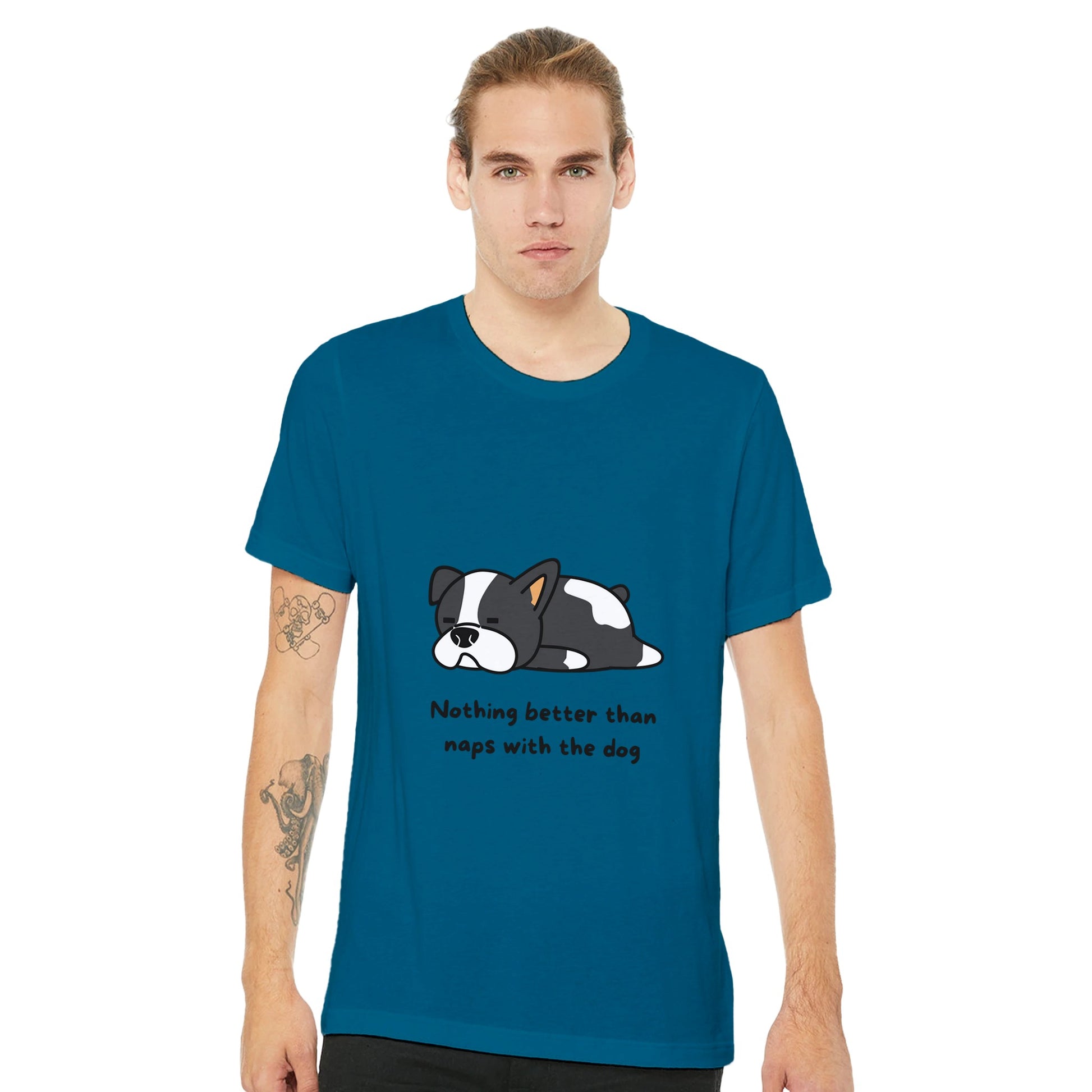 Doggy Naps Premium Unisex Crewneck T-shirt - FLDrip