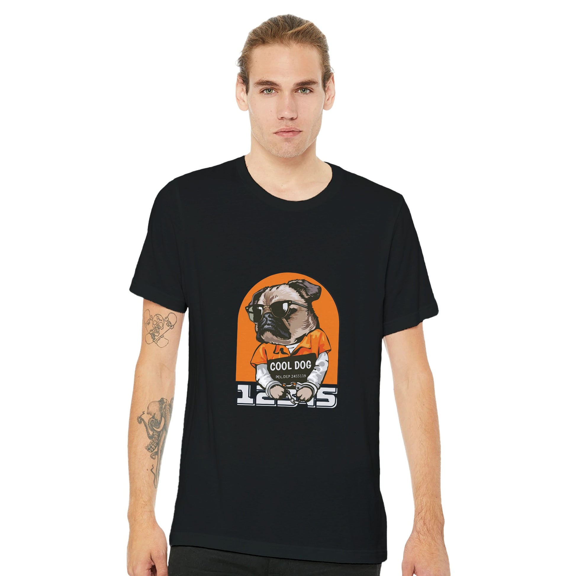 Cool Dog Premium Unisex Crewneck T-shirt - FLDrip