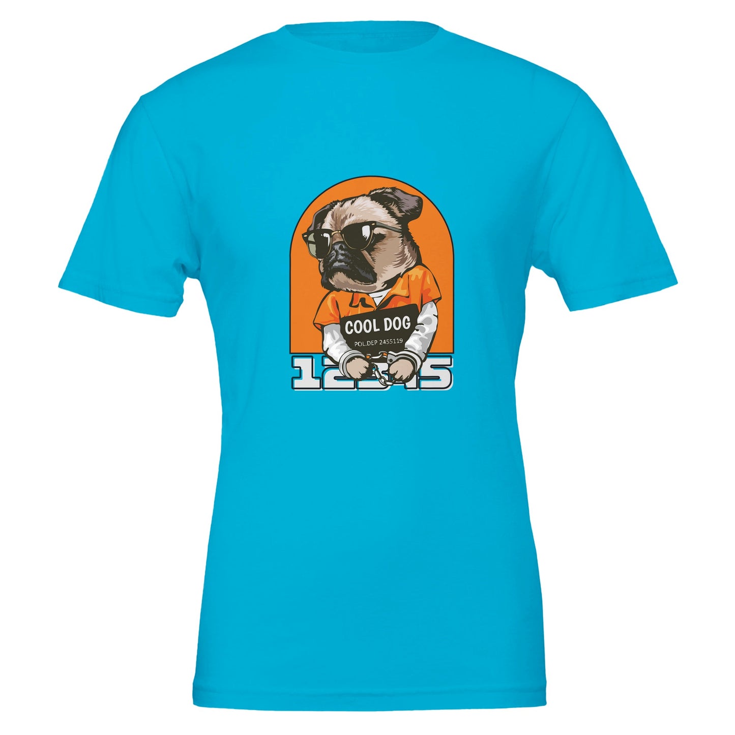 Cool Dog Premium Unisex Crewneck T-shirt - FLDrip