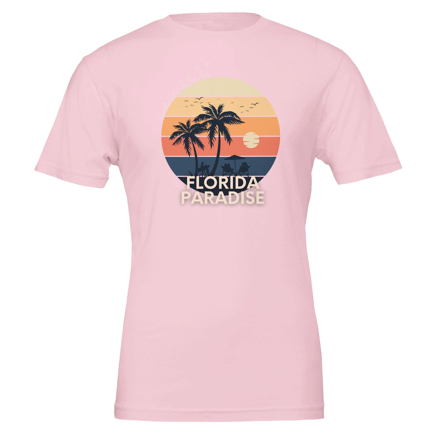 Florida Paradise Premium Unisex Crewneck T-shirt - FLDrip