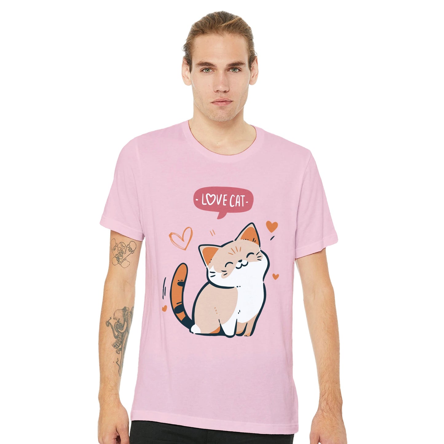 Cat Lover Premium Unisex Crewneck T-shirt - FLDrip