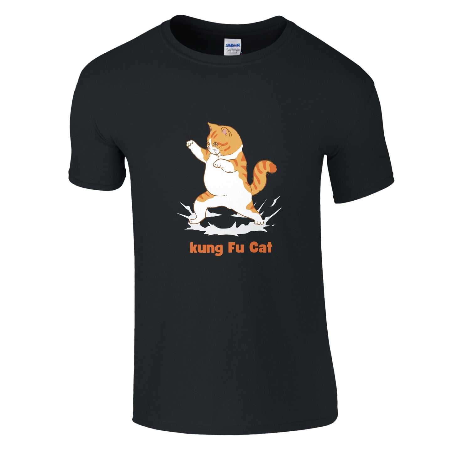 Kung Fu Cat Classic Unisex Crewneck T-shirt - FLDrip