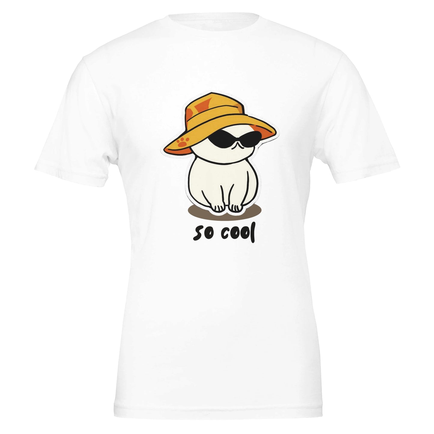 Cool Cat Premium Unisex Crewneck T-shirt - FLDrip