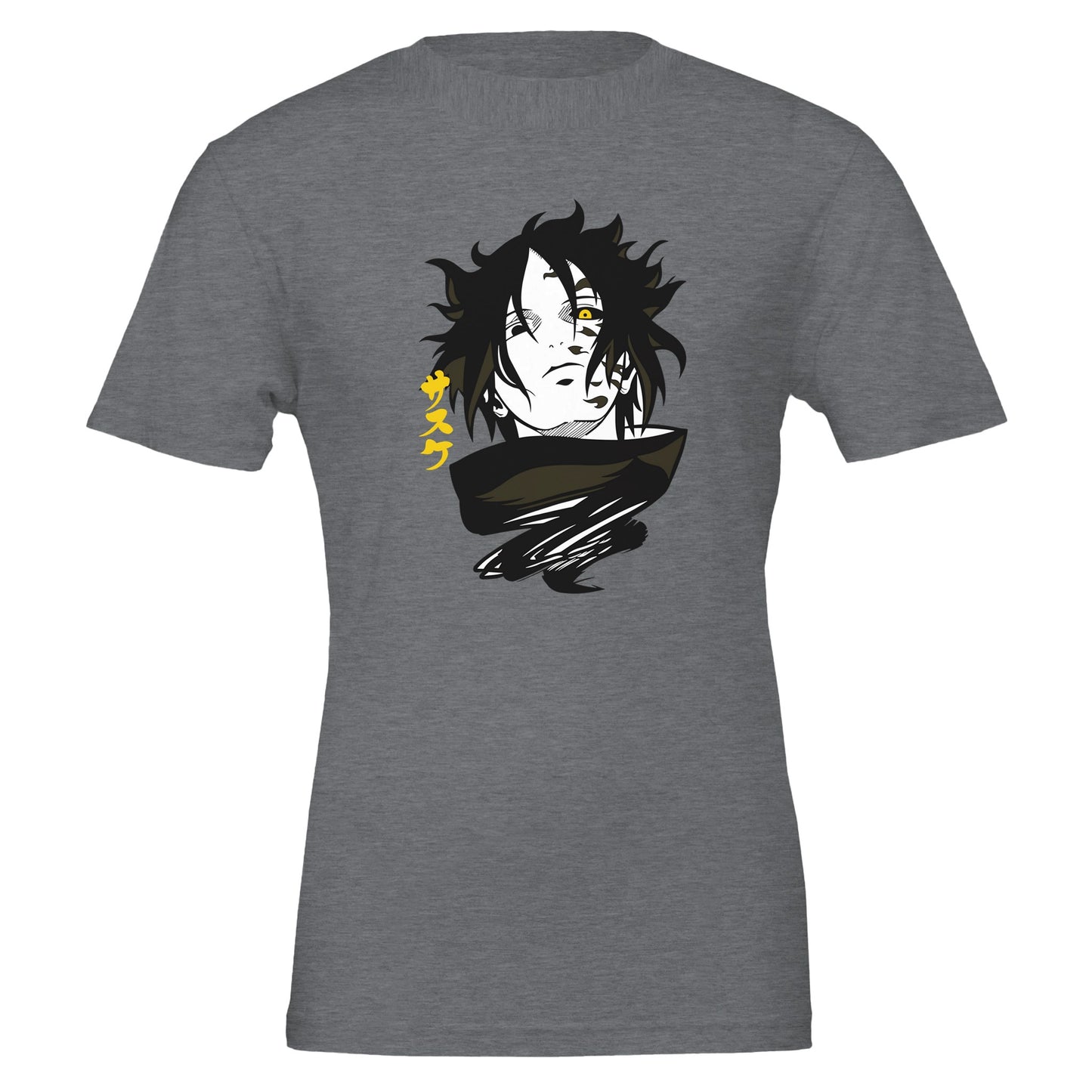 Sasuke Naruto Premium Unisex Crewneck T-shirt - FLDrip