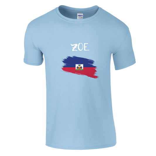 ZOE Haiti Classic Unisex Crewneck T-shirt - FLDrip