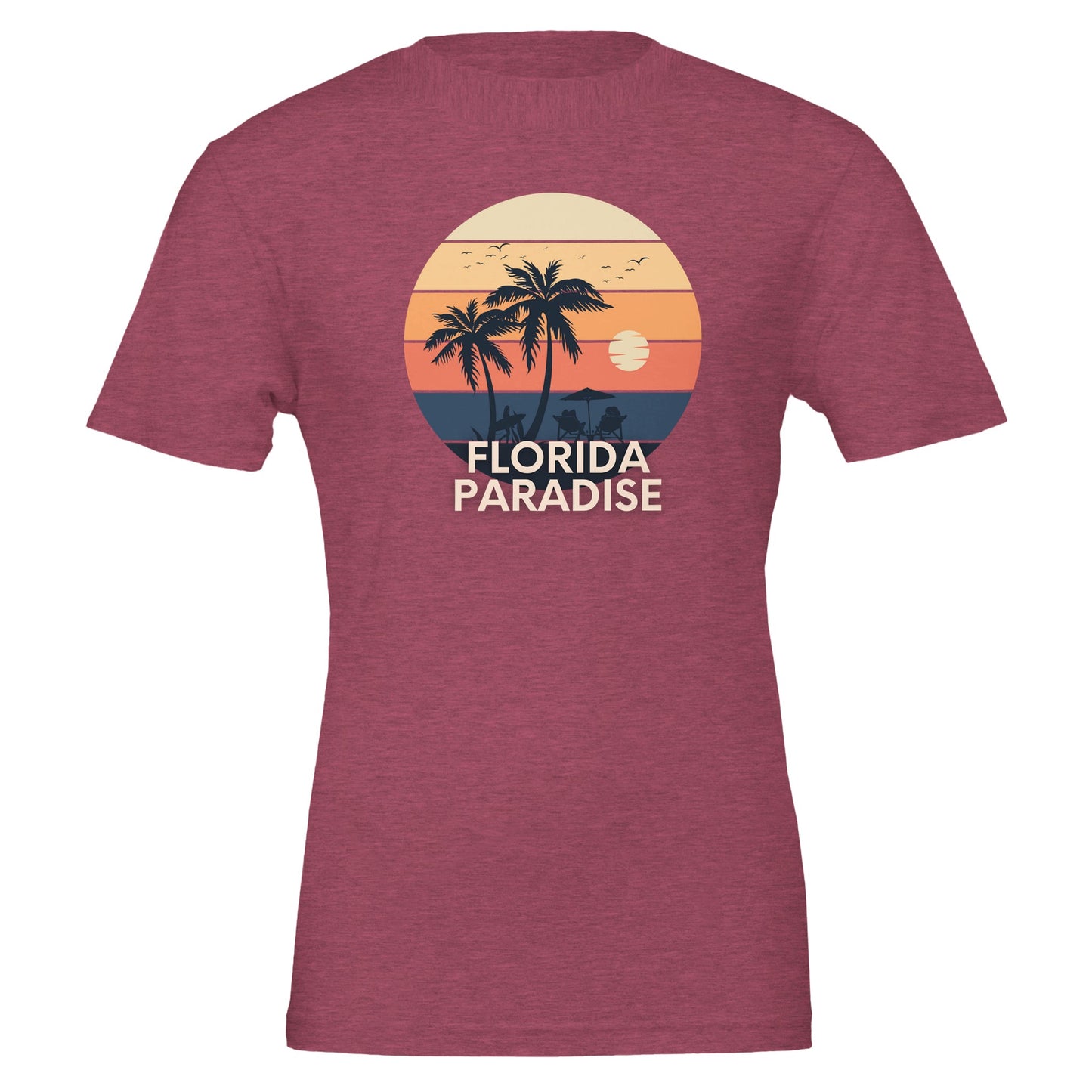 Florida Paradise Premium Unisex Crewneck T-shirt - FLDrip