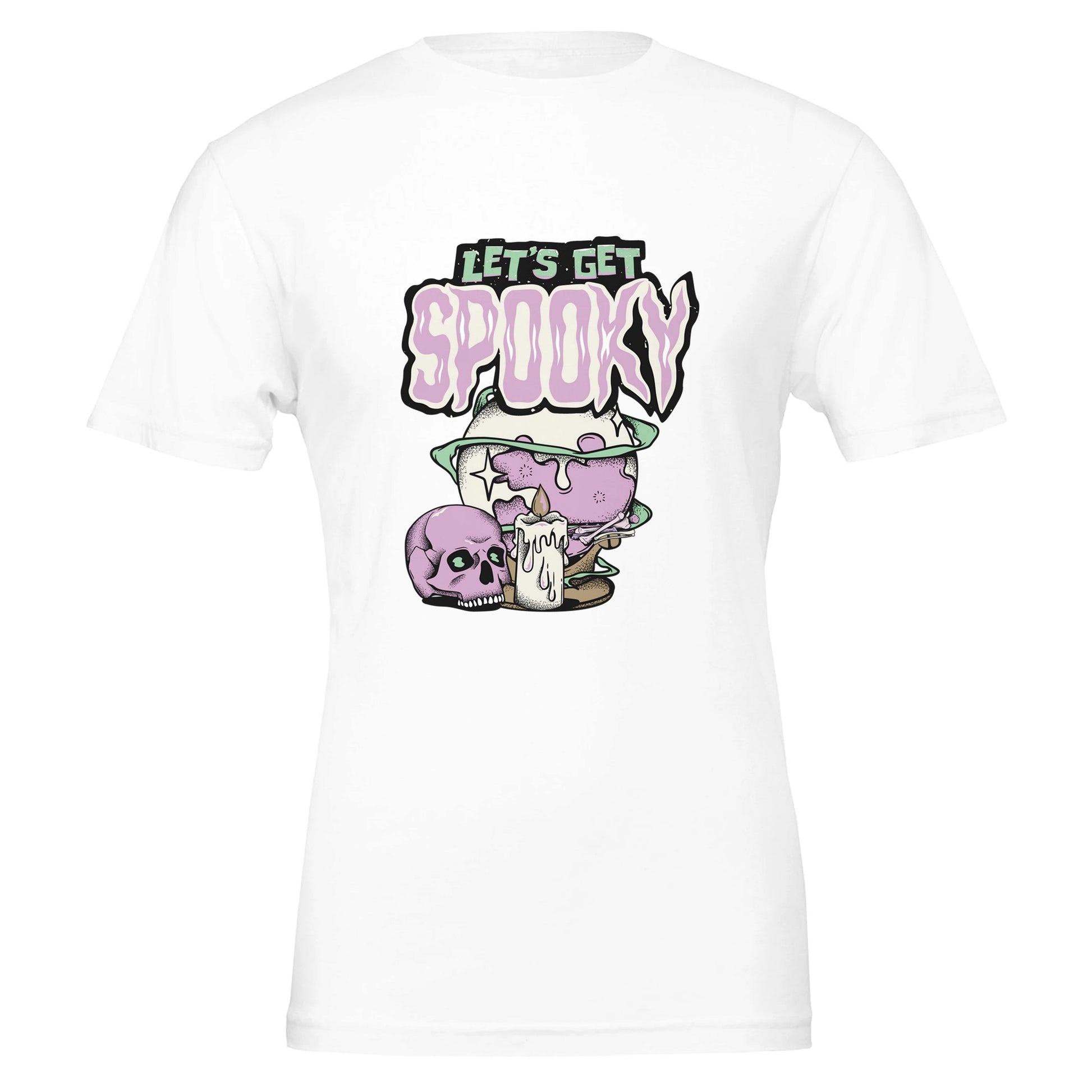 Let's get Spooky Premium Unisex Crewneck T-shirt - FLDrip