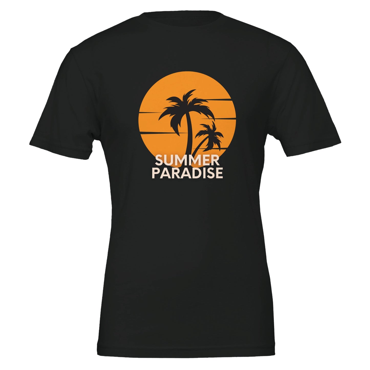 Summer Paradise Premium Unisex Crewneck T-shirt - FLDrip