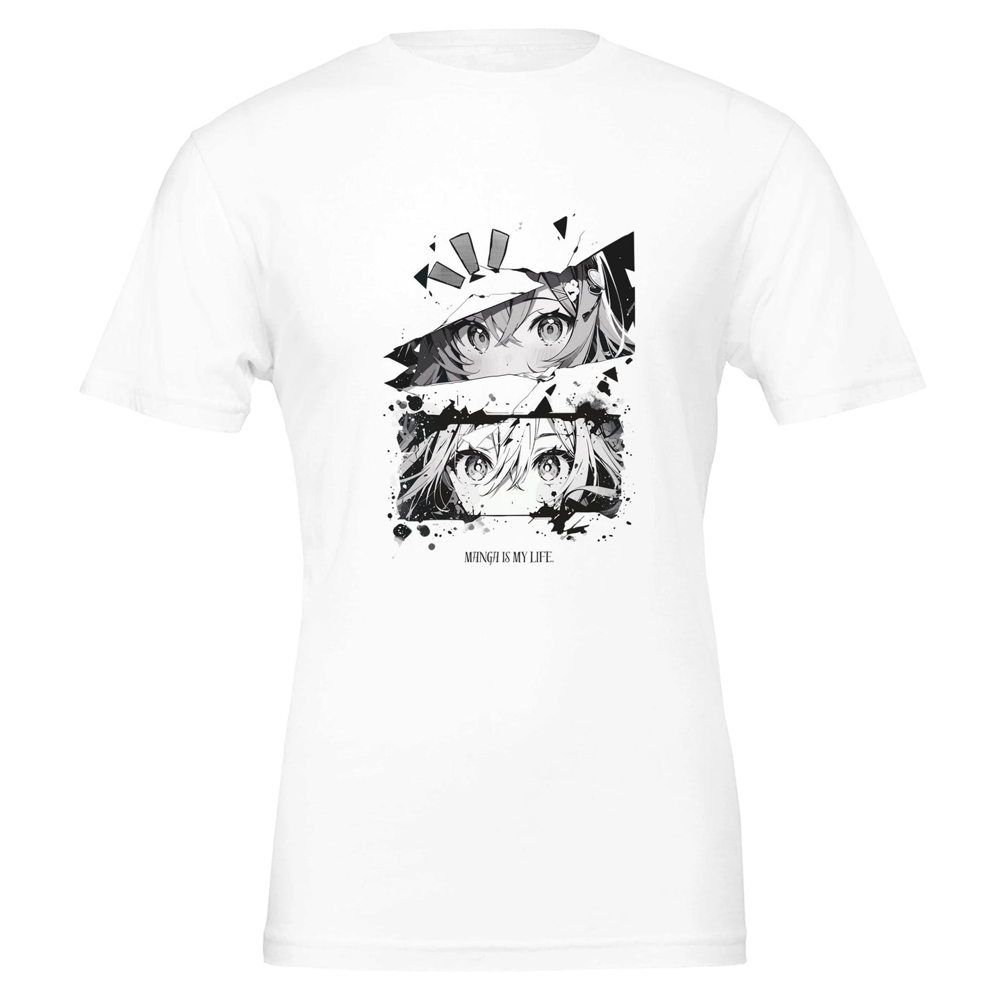 Manga is Life Premium Unisex Crewneck T-shirt - FLDrip