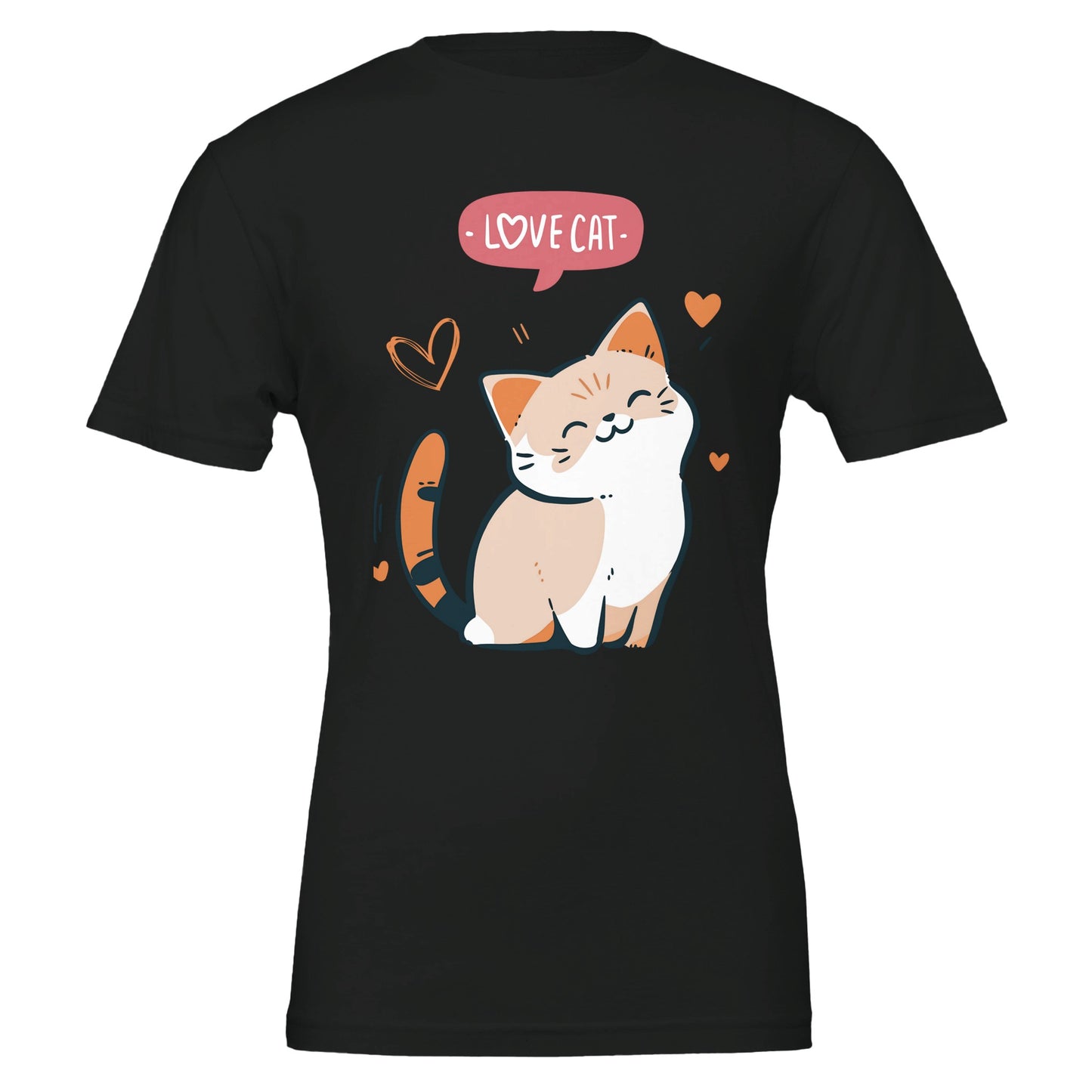 Cat Lover Premium Unisex Crewneck T-shirt - FLDrip