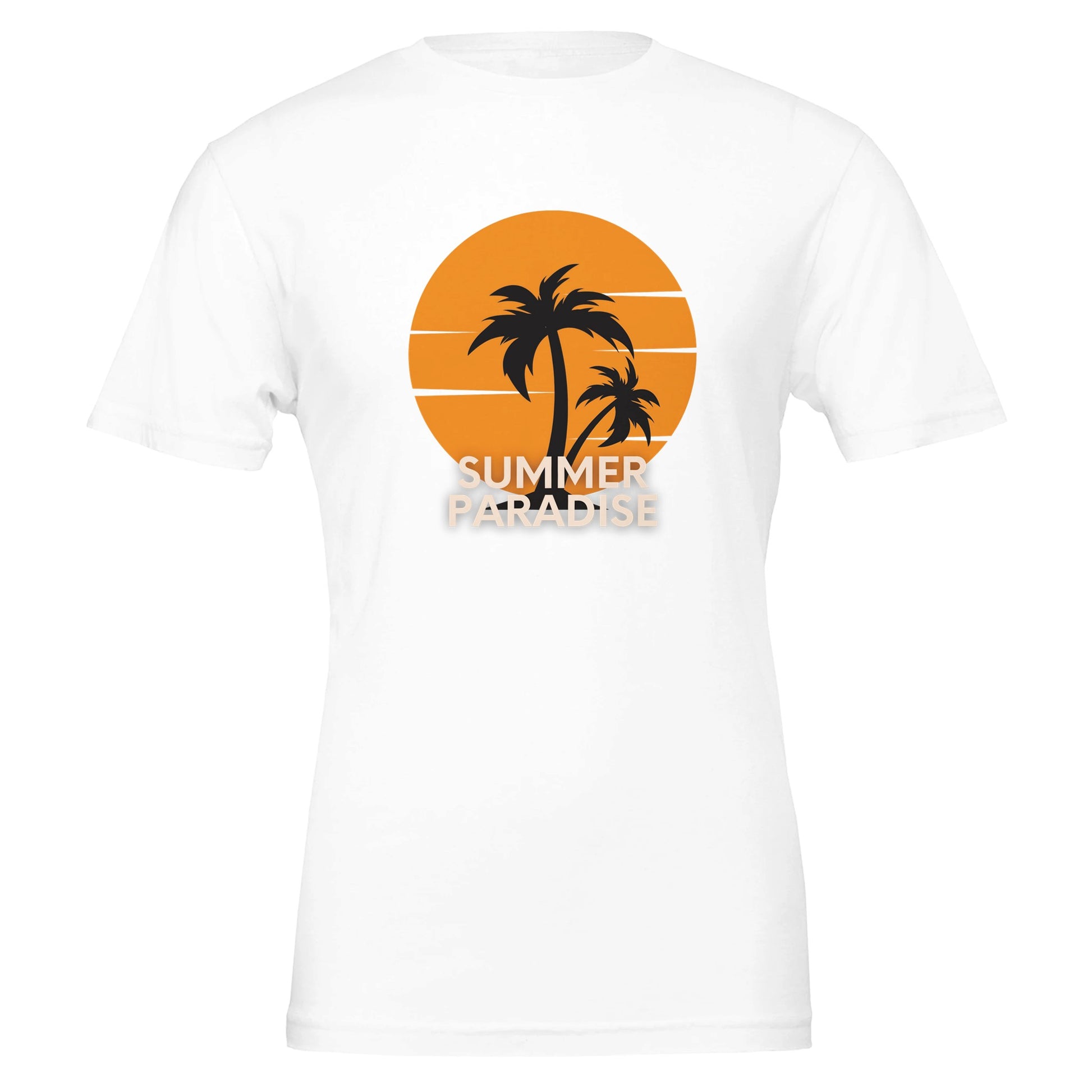 Summer Paradise Premium Unisex Crewneck T-shirt - FLDrip