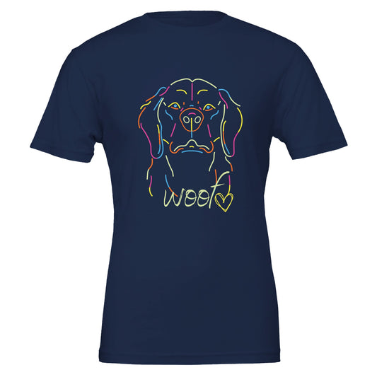 Doggy Delight Premium Unisex Crewneck T-shirt - FLDrip