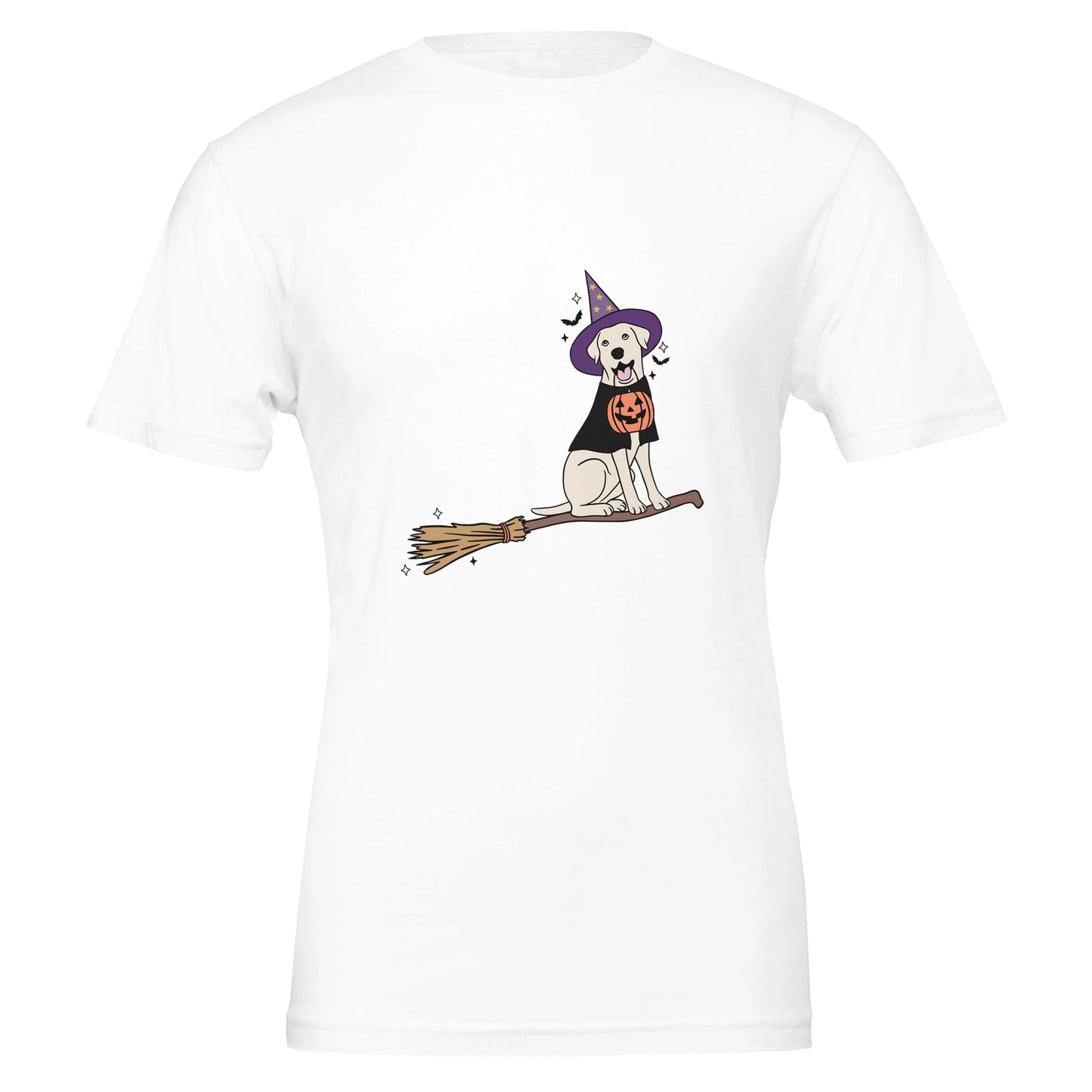 Doggy Halloween Spirit Premium Unisex Crewneck T-shirt - FLDrip